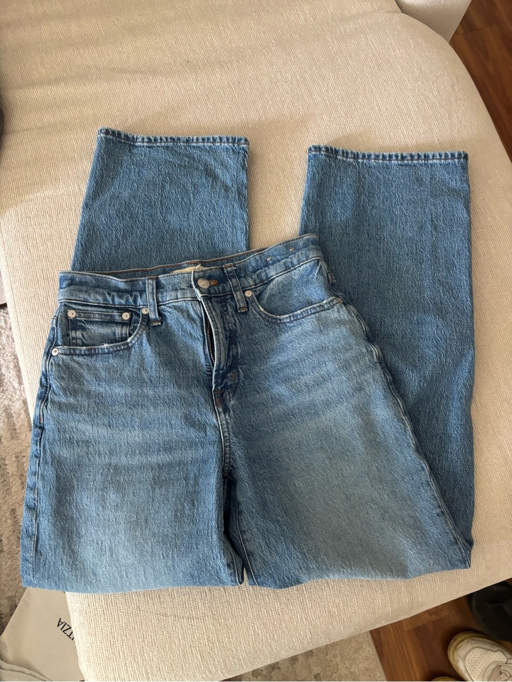 Madewell perfect vintage wide leg jean